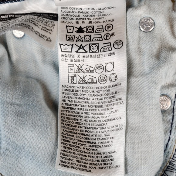 Levi's 514 Straight Fit Jeans Mens‎ Medium Wash Blue Denim W33 L32 - Picture 15 of 15